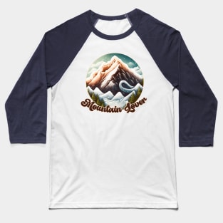 Mountain Lover #3 Baseball T-Shirt